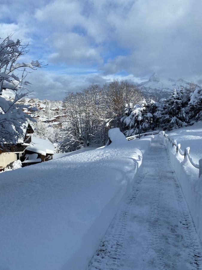 Megeve Le Sapin Bat A Apartment Luaran gambar